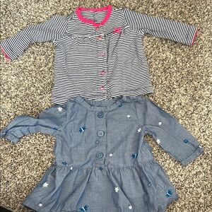 Carter’s 3 month long sleeve top bundle